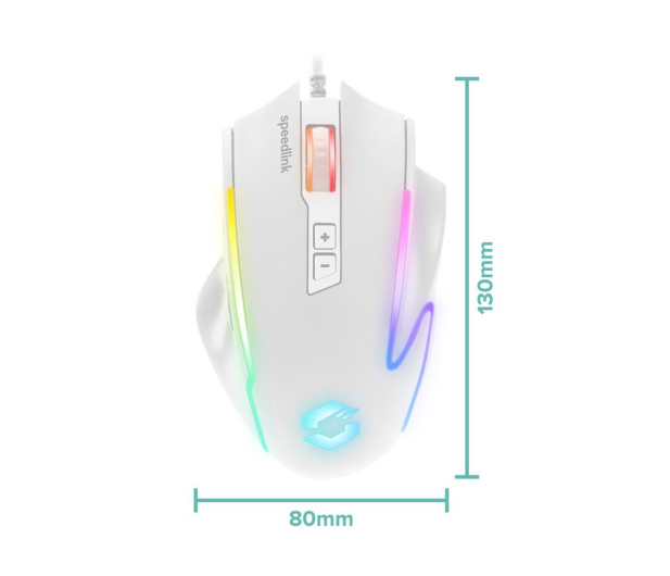 SpeedLink DECUS NX RGB Gaming Mouse white - 1504994 - zdjęcie 5